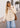 Chaleco oversize Panal crudo