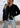 Chaleco bomber cierre doble Saint Mare negro