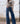 Jeans wide leg Alicante azul medio