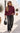 Chaqueta bomber Oriana burdeo