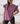 Polera vuelitos Carolina uva
