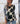 Sweater hilo Flora negro verdoso