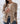 Chaleco a rayas Derby beige