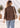 Chaqueta ecocuero Nava chocolate