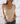 Top brillo sutil Rubby beige