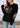 Sweater Flor negro