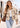 Chaqueta floral Ziva beige