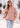 Chaqueta oversize Portland rosa claro