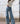 Jeans wide leg Alicante celeste