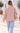 Chaqueta oversize Portland rosa claro