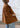 Chaqueta gamuza Quimper camel