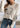 Sweater Flor crema