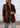 Chaqueta gamuza Quimper cafe chocolate