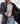 Blazer acolchado Sarah negro
