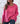 Poleron oversize Candy rosa fuerte