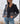 Blusa/Tapado boho amarras Prika negra