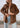 Chaqueta gamuza Quimper moka mousse
