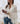 Blusa boho maxi volados Ariadna blanca