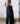 Pantalon pinzado jeans Monike negro