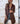 Chaqueta/Tapado gamuza animal print Isidora cafe