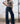Jeans wide leg Alicante azul oscuro