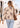 Chaqueta floral Ziva beige