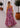 Vestido flores Rinata lila