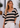 Polera a rayas Noni negro/beige
