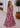 Vestido flores Rinata lila