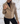 Chaqueta biker ecocuero Dublin beige