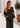 Sweater jaspeado Begonia negro