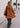 Abrigo argollas Praga camel