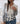 Blusa/Tapado boho amarras Prika blanca