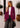 Tapado gamuza Blois magenta